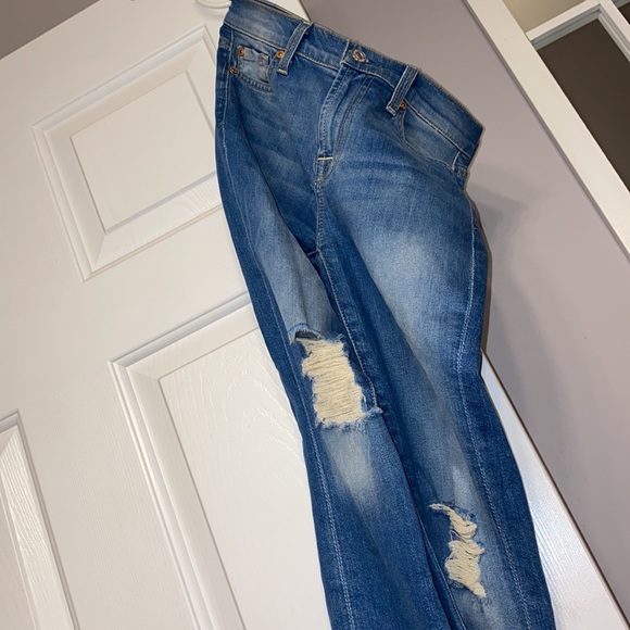 7 for All Mankind (Seven) Jeans Ankle Gwenevere, Size 24 - Picture 12 of 12